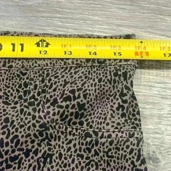 Spanx Jeggings Leggings Womens Large Cheetah Animal Print Ankle Stretch Casual - Picture 11 of 14